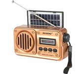 49BTS Wireless Bluetooth speaker MP3 playback FM radio Solar charging emergency radio full band high sensitivity