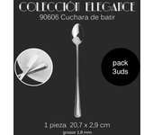 Maxia Market - Cubiertos accesorios para cocina, cuchillo para carne, fruta, de mesa, pescado, cuchara de postre, sopa, tenedor, espatula para tarta, acero inoxidable INOX - Colección ELEGANCE
