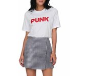 ONLCELIA BOXY S/S WORD TOP BOX JRS Bright White Pu