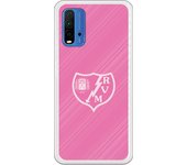 Funda original compatible con Xiaomi Redmi 9T/Pocophone M3 - Rayo Escudo rosa