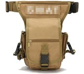 Bolsa de pierna para deportes al aire libre, para aficionados militares, deportes de campo, funcional, impermeable, táctica, bolsa de pierna, bolsa de camuflaje SW
