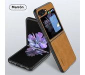 Full Lens Protector Case for Samsung Galaxy Z Flip6 5 4 3 Sheepskin leather Back Cover for Samsung Galaxy Z Flip 6 Soft Lambskin