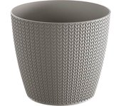Prosperplast Maceta WHEATY 5,4L - Diseño Moderno - Alta Calidad