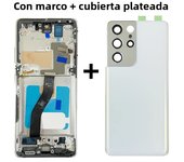Super AMOLED For Samsung  S21 Ultra 5G G998 G998U Display Touch Screen Digitizer For Samsung S21Ultra G998B LCD