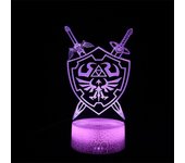 Zelda Night Lights 3D Anime Figure Lamp Link Breath of the Wild Lighting Legends Cute Action Figure Gift Toys for Children