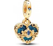 Pandora - Charm Colgante Doble Carroza y Corazón de La Cenicienta de Disney 763072C01
