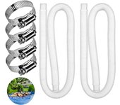 Mangueras de repuesto para Piscinas elevadas y subterráneas. Manguera de repuesto para Bomba de filtro (59x1,25 pulgadas).