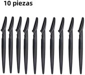 30/12/10 Pcs Random Color Set Multipurpose Eyebrow Razor Tools And Facial Razor With Precision Cover,Safety