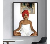 Singer S-Sade Adu  Poster Fancy Wall Sticker for Living Room Bar Vintage Decorative Painting Middle
