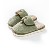 Zapatillas de algodón para hombre en invierno, alta calidad, nuevo estilo, sencillas, de moda, hogar, interior, peludas, cálidas, hogar para mujer, para parejas