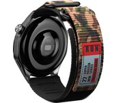 Samsung 22mm Woven Nylon Watch Strap For Galaxy Watch 4 40/44mm Sport Loop Strap For Samsung Watch 3 41mm Samsung Watch 3 45mm