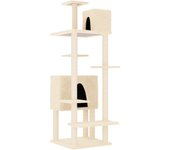 Árbol rascador para Gatos de comparación gris obscure142.5 cm