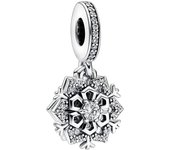The 2024 New Christmas Collection Snowflake Pendant Is Suitable For Original Bracelets Charming DIY Girl Jewelry Gifts