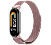 Replacement Straps for Xiaomi Mi Band 8 NFC Metal magnetic wristband Miband8 smartwatch Milanese Loop bracelet for smart band 8