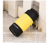 Outdoor Keychain Flashlight Rechargeable LED Mini Pocket Flashlight For Camping Hiking Emergencies