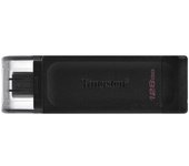 MEMORIA USB 3.2 KINGSTON DATATRAVELER 128GB NEGRO DT70/128GB
