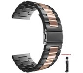 22mm 20mm Strap for Samsung Galaxy Gear S3 Watchband 6 5 4 6Classic Active2 Stainless Steel Bracelet for Huawei GT3 4Pro Amazfit