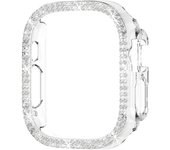 Protective Case for Apple Watch Case 9/8/7 41mm 45mm Bling Rhinestone Women Bumper Frame Cover iWatch Series 40mm 44mm 6/5/4 SE