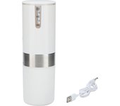 Cafetera eléctrica portátil de cápsulas de café totalmente automática para el hogar, mini cafetera USB, color blanco