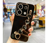 Wrist Strap Plating Phone Case for POCO M6 Pro X6 Pro X6 F5 Pro X5 Pro M5 X4 GT F4 X4 Pro M4 Pro POCO C65 C55 Protection Cover