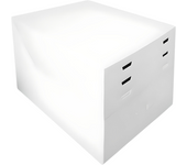 Caja para Tarta Glotomania de 4 Alturas Ajustables - 50 X 35 Cm - Bandejas para Servir