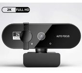 4K Webcam 1080P Mini Camera 2K Full HD Webcam with Microphone 30fps USB Web Cam for Auto Focus PC Laptop Video Shooting Camera