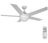 Edm Ventilador de Techo Modelo Adriatico Blanco 60w ø132cm Mando a Distancia