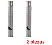 Outdoor Titanium Whistle mini Survival Safety Emergency whistle Ultra Light Whistle Necklace Camping trip Hiking tool