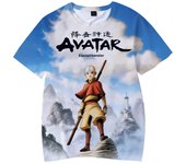 Summer 4-13Y Teen Children Casual T-Shirt Avatar The Last Airbender Anime 3D Printed Boys Girl Tshirt Kids Baby Birthday Clothes