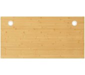 vidaXL Tablero de escritorio de bambú en dimensiones 80x40x1.5 cm/110x55x1.5 cm/110x55x2.5 cm y más | estructura resistente ideal para salón dormitorio o estudio
