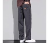 Spring and Autumn Pure Cotton Loose Casual Pants Men's Amikaki Trendy Brand All Cotton Straight Tube Workwear Pants