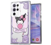 Transparent Clear Case for Samsung Galaxy S23 S24 Ultra S20 FE S21 22 Plus 5G Cover Cute Sanrio Kuromi Cinnamoroll Silicone