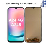 OLED LCD For Samsung A24 4G Display A245 A245F A245M A245N LCD Screen Touch Digitizer Assembly Replacement