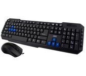 3GO - COMBODRILE2 teclado Ratón incluido Oficina USB Negro COMBODRILE2