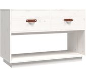 vidaXL Mueble para TV madera maciza de pino 90x40x60 cm, Mueble de Salon, Mueble TV, Mueble TV salon, Mesa de TV, Mueble tele