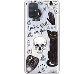 Funda compatible con Samsung Galaxy A71 - Patron Maldiciones