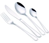 Juego de 24 vestidos de Maple inoxidable,Juego De Cubitos Para 6 Personas,Incluye Cuchillo, Cuchillo, Tenedor, Cuchillo de Postre