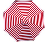 Toldo de Repuesto para Sombrilla de 8 Pies Y 8 Costillas - Cubierta Impermeable y Anti-Ultravioleta para Muebles de Exterior