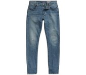 Pantalón 3301 Slim, Marca G-Star, Color Azul Medio Ópalo, Variedad de Tallas, Para Hombre