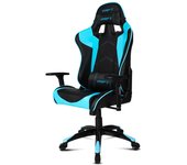 Silla Gaming Drift DR300 Negra/Azul Premium Ajustable - Pistón Clase 4  Basculante  Respaldo Reclinable