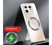 AG Matte Silicone Hard Case for Xiaomi Mi 14 13 13T 12 12T 11 Poco F3 F4 F5 Pro Frosted Phone Magnetic Wireless Charging Case