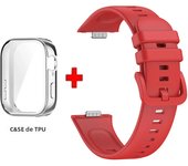 TPU Case+Silicone Strap for Huawei Watch Fit 3 Strap Replacement Band for Huawei Watch Fit3Watch Band With Case Screen Protector