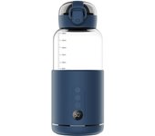 Calentador de biberones portátil para Bebe, Carga USB, temperature adjustable y pantalla, calentador de Agua Eléctrico inalámbrico para Bebe al Aire Libre