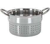 Inde - Vaporera para Cazuela 20cm - Acero Inoxidable, Ajustable y Práctica
