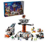Lego city base espacial y plataforma de lanzamiento