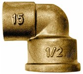 COTOVELO LATÃO SOLDAR FÊMEA 1/2x22MM