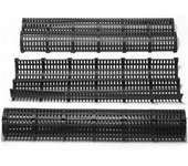 Protectores de tronco Protección de corteza Árbol de protección de malla Plantas Protección de tronco Plástico Resistente a la intemperie Árboles reutilizables 3 piezas