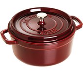 Cast Iron 5.5-qt Round Cocotte - Dark Blue, Made in France