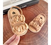 Baby Boys Girls Sandals Soft Sole Summer Infant Wedding Dress Flat Shoes Beach Sandal Newborn Crib Shoes First Walkers