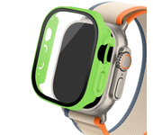 Glass+case For Apple Watch Ultra 2 case 49mm smartwatch PC Bumper+Screen Protector Tempered Cover iwatch series band Accessories